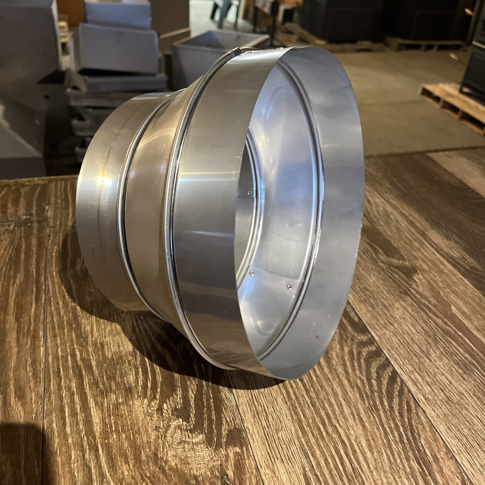 10” x 8” stainless steel stove pipe/chimney reducer/increaser