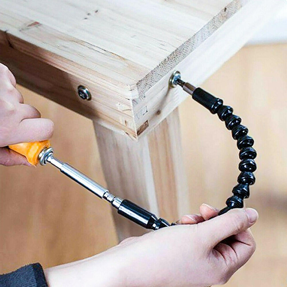 105 Degree Right Angle Drill Socket Adapter Flexible Shaft Extension Bit Driver