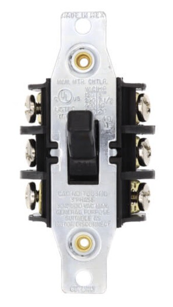 7803MD Manual Controller Switch 3-Phase 3-Pole 600-Volt 30-Amp