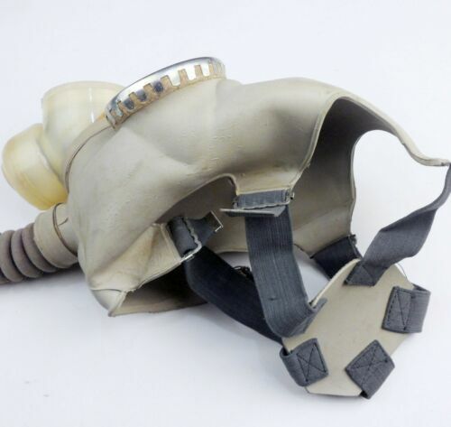 Surplus Chinese Type 64 gas mask & Canvas pack bag
