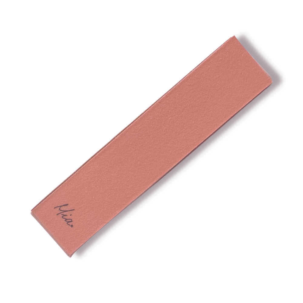 Mia Beauty Delta™ Foam Nail Files Isosceles Triangular Shaped - pink 4PCS