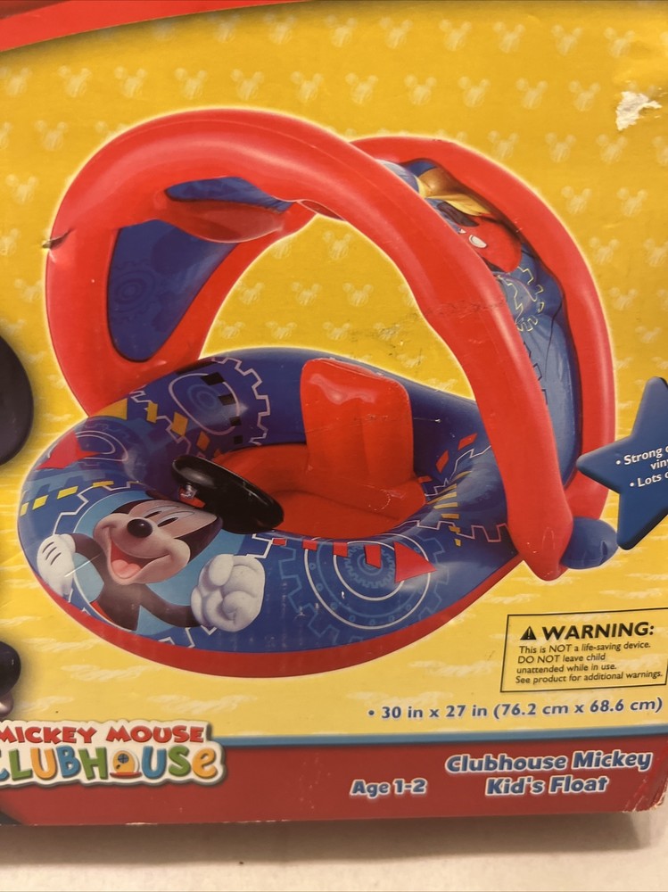 Disney Mickey Mouse Kids Fun Pool Float Beach Swim
