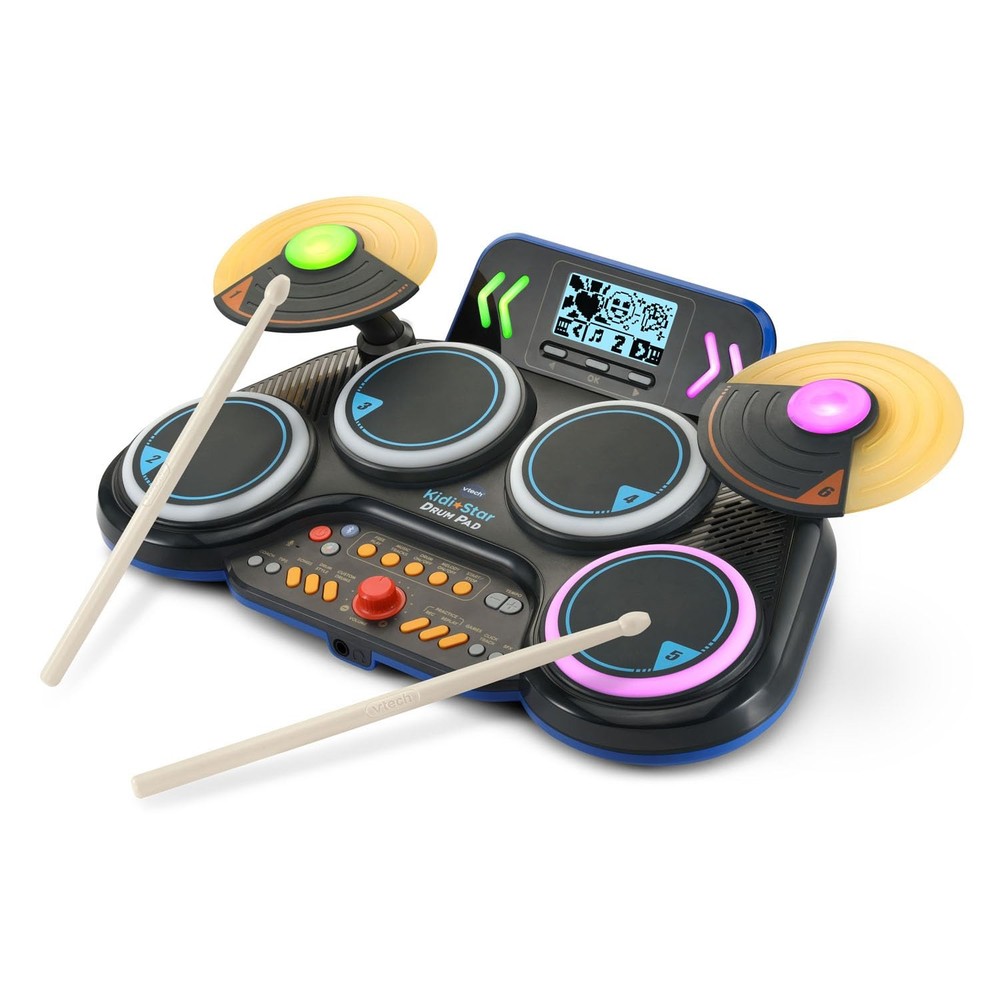 VTech Kidi Star Drum Pad Black