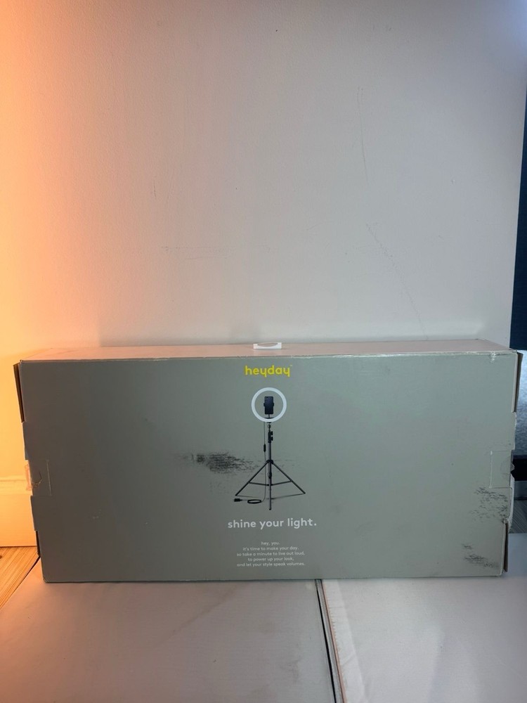 heyday 12" RGB Ring Light with Tripod