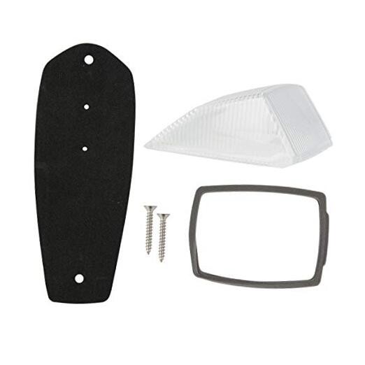 81310 Rectangular Glass Lens Kit for Cab Marker Light Clear