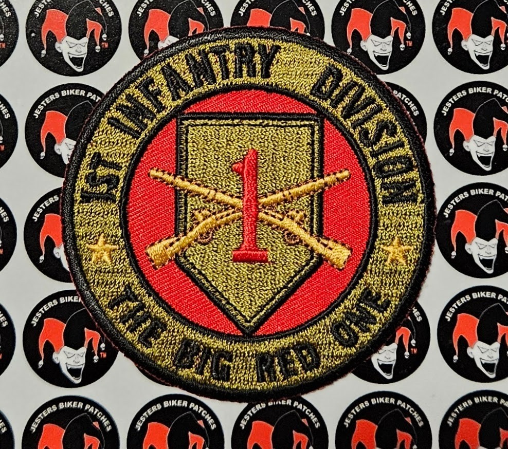 1st Infantry Big Red One Patch MR021
