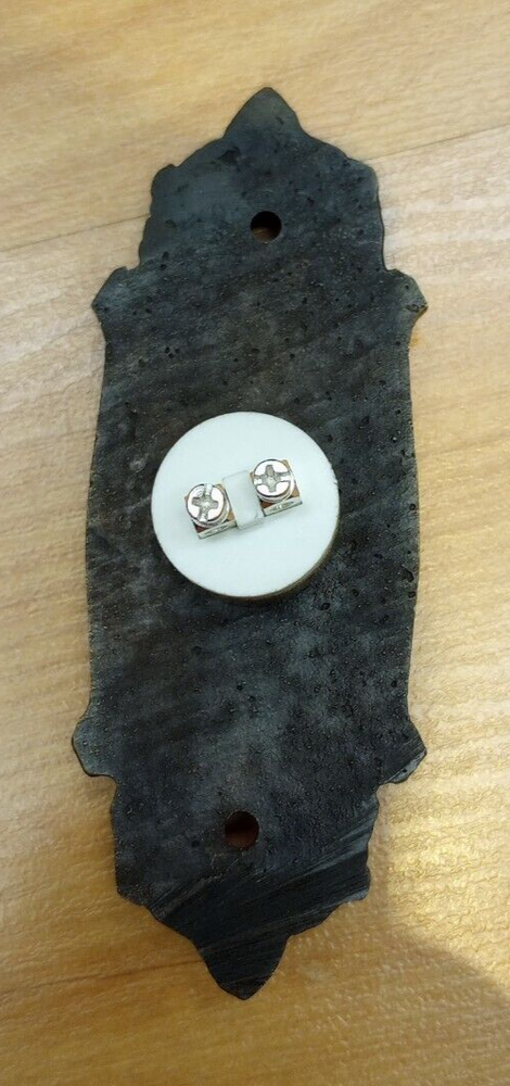 Classic Style Doorbell Button Solid Brass Waterglass Studios 1616ab