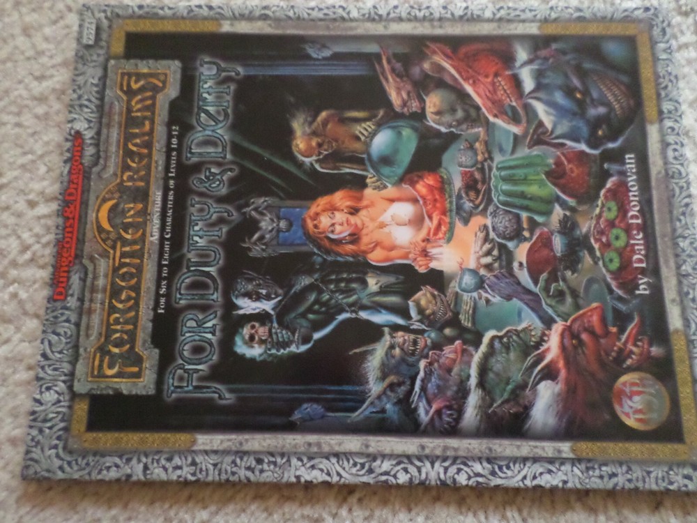 For Duty & Deity  Forgotten Realms  Dungeons & Dragons  adventure module