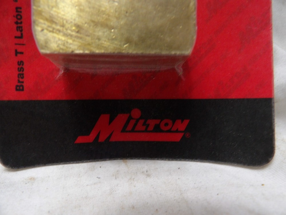 Milton s-655-1 Brass Tee Hose Fitting