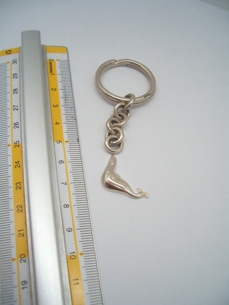925 Silver SEAL Keychain - Break - Pinniped -
