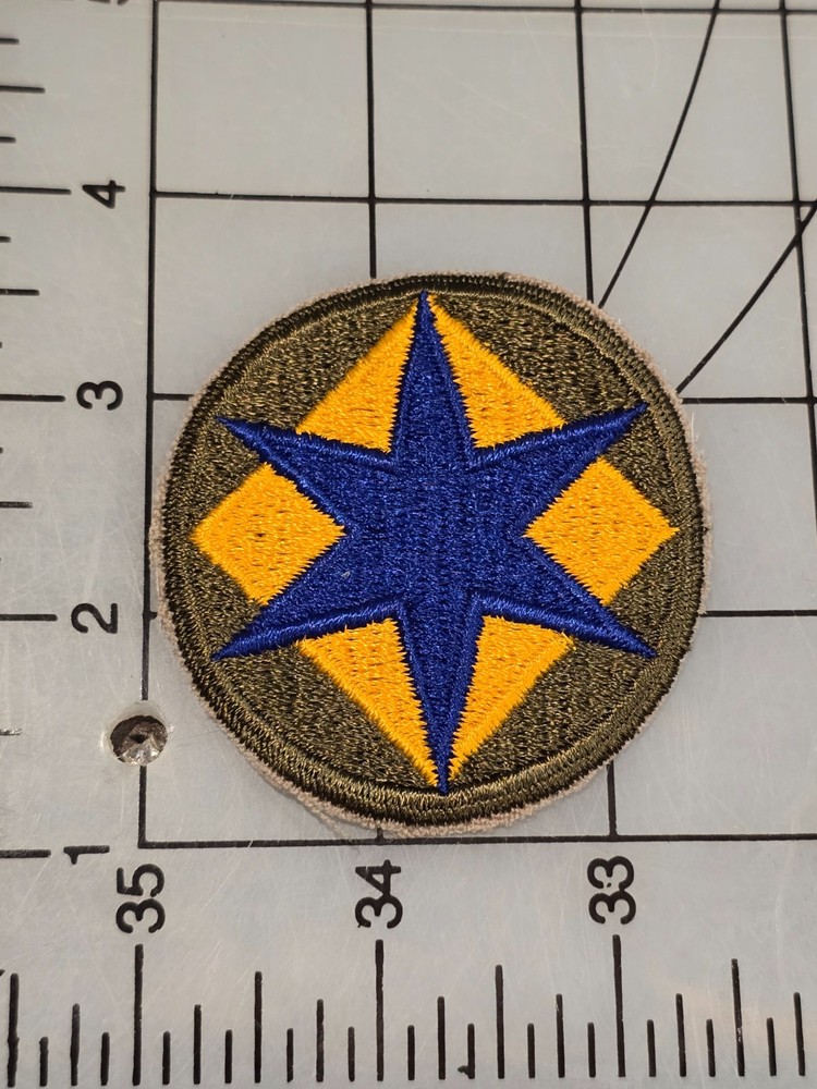 Surplus US Army 46 Infantry Division Patch Phantom Cut Edge 3810