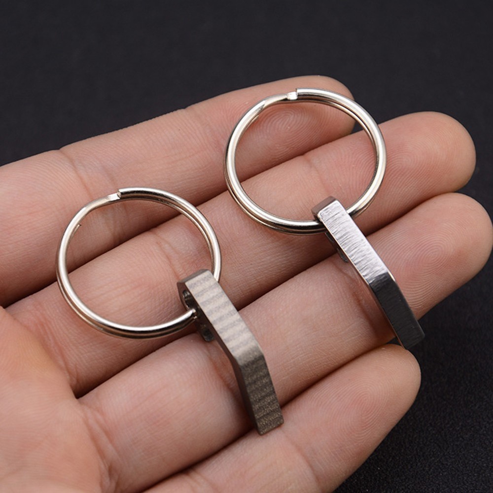 Outdoor Multifunctional Keychain Bottle Opener Practical and Versatile