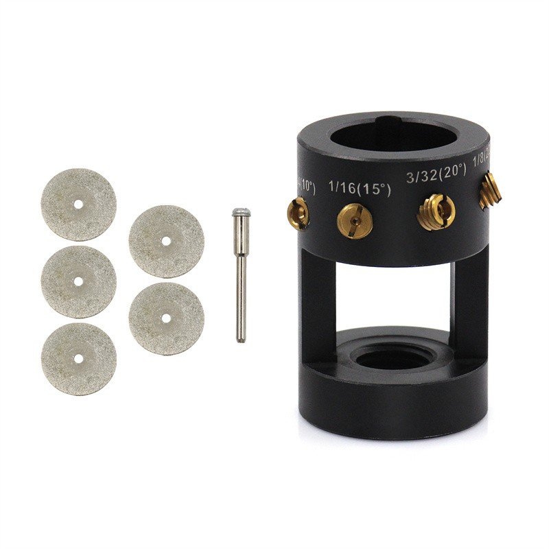 Tungsten Grinder & Sharpener Multi-Angle Offsets Head Tool For TIG Welding