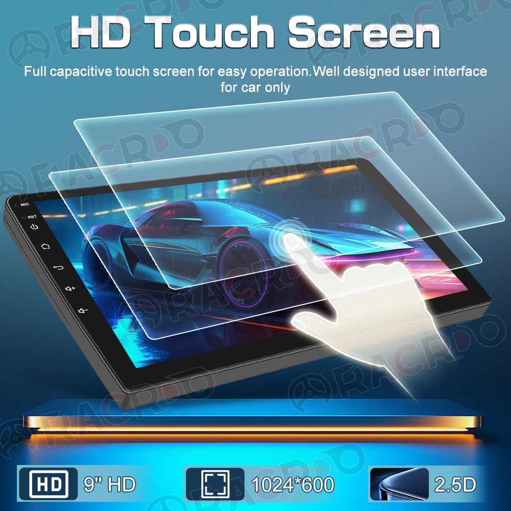 64G For Toyota Corolla 2003-2008 Car Stereo Radio Carplay Android15 GPS WIFI SWC