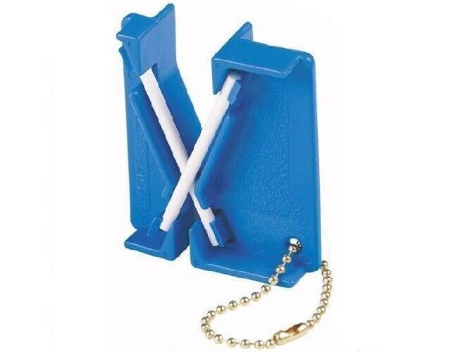 Lansky Mini Crock Stick w / Keychain Mini Sharpener Ceramic Sharpening - LS23