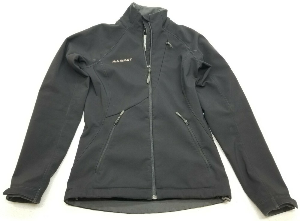 Mammut Softech Womens Softshell Jacket Black Size XS (MMU Nordic)