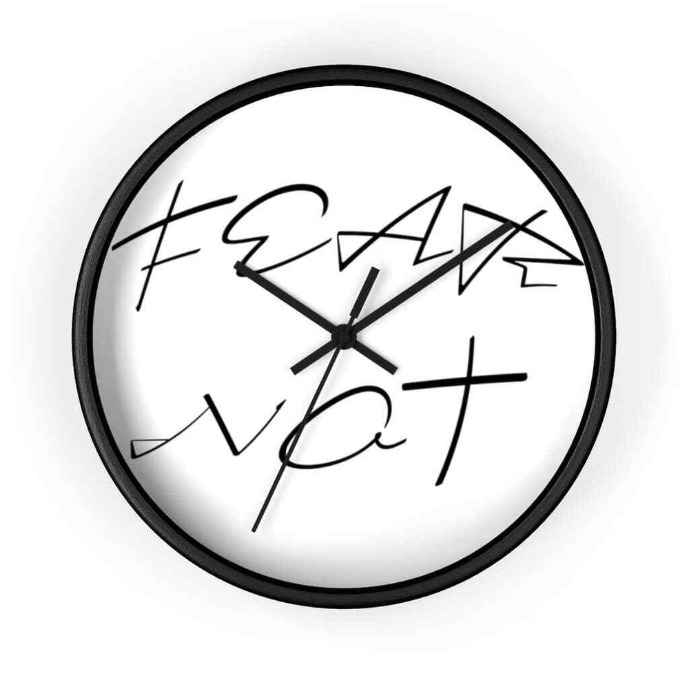 Wall Clock "Fear Not"