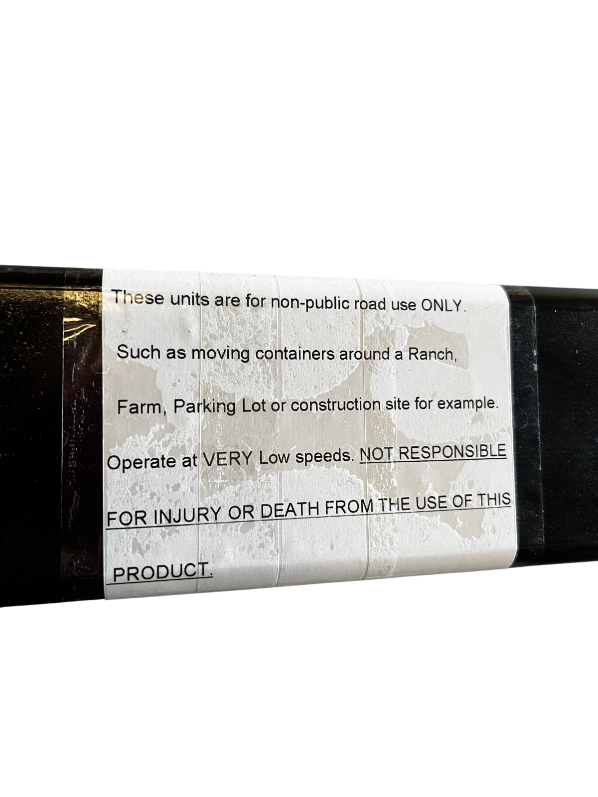 Shipping Container Tow Bar Kit Fits 20' & 40' Containers. Tow with your truck