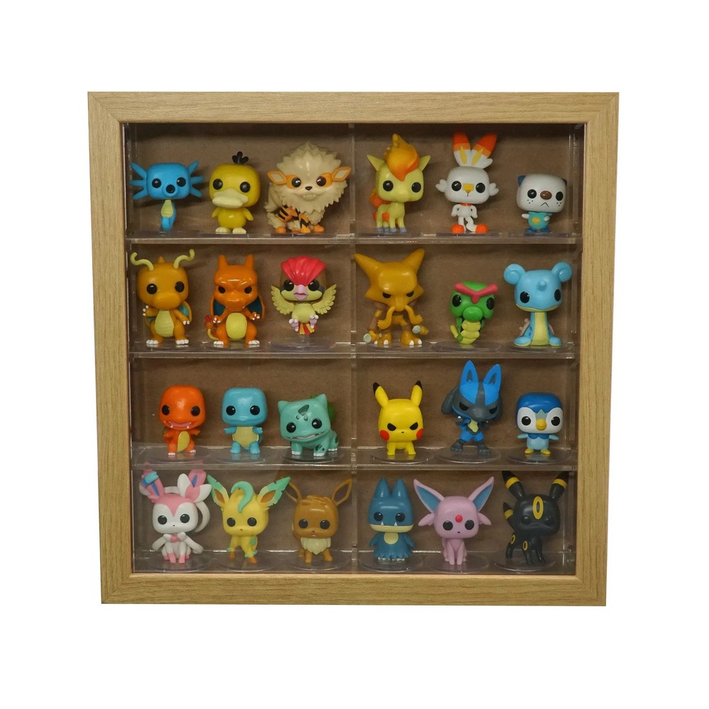 Small Sannhed Frame Insert Compatible with Lego Minifigs, 4 Rows (9.75" x 9.75")