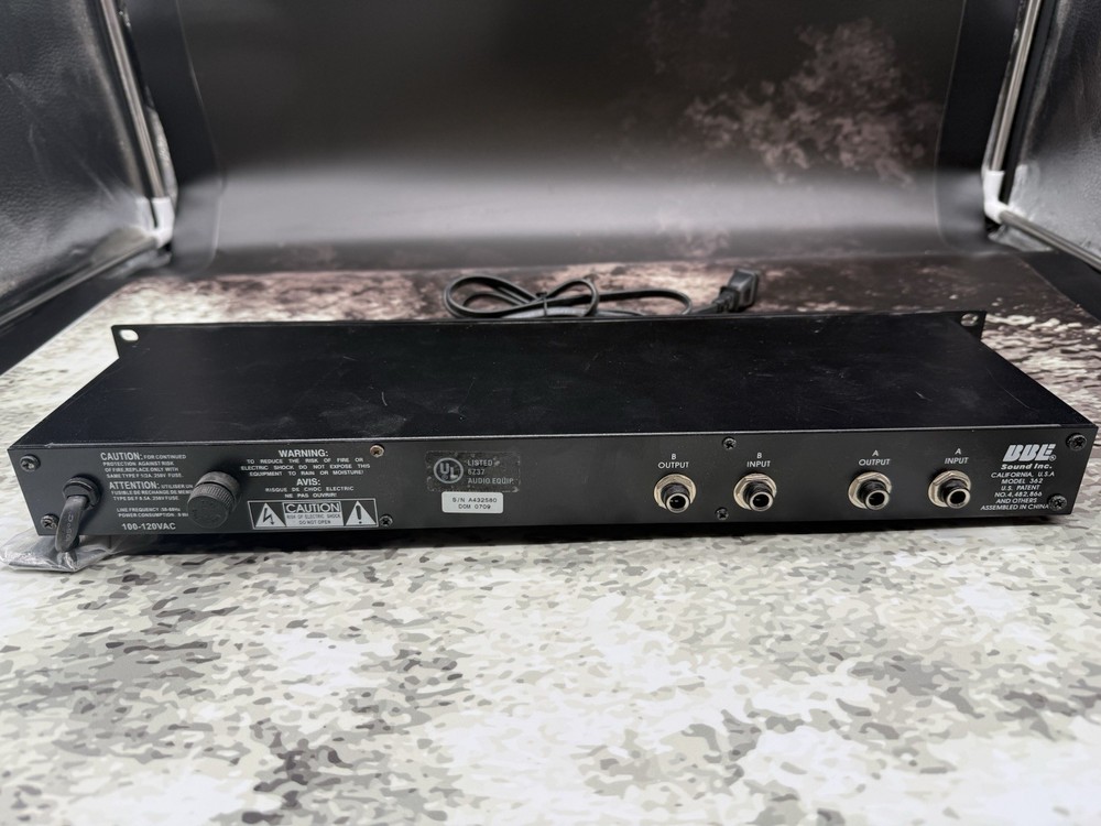 BBE 362 Sonic Maximizer Rack Mount Professional Sound Processor