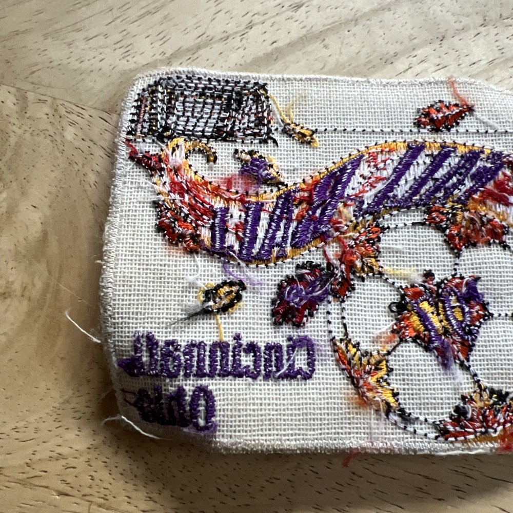 Vintage 1997 fall ball Cincinnati Ohio patch