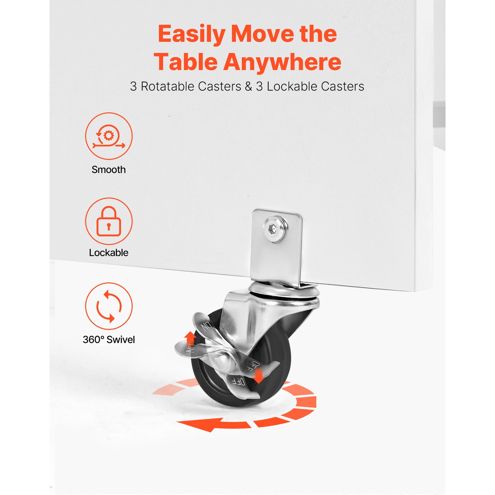 Uimoso Folding Sewing Table with Multipurpose Design andBuilt-In ChargingStation