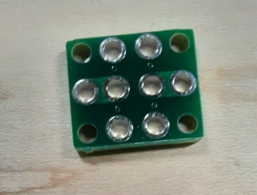 5 pcs Tiny 1-2 Component PCB Prototyping Breadboard DIY ROHS SIMPLE CIRCUIT