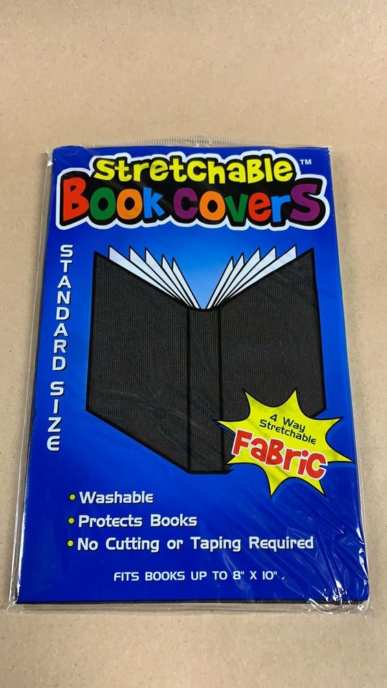 Assorted Colors Stretchable Fabric Book Cover