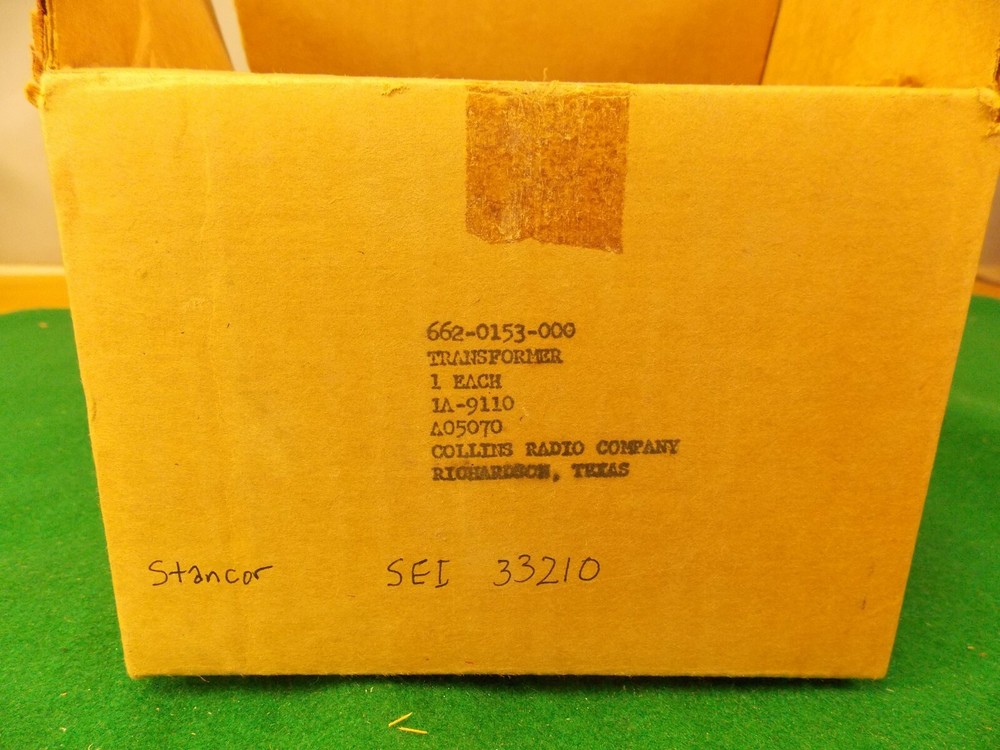 Stancor transformer AWA SSS# 18