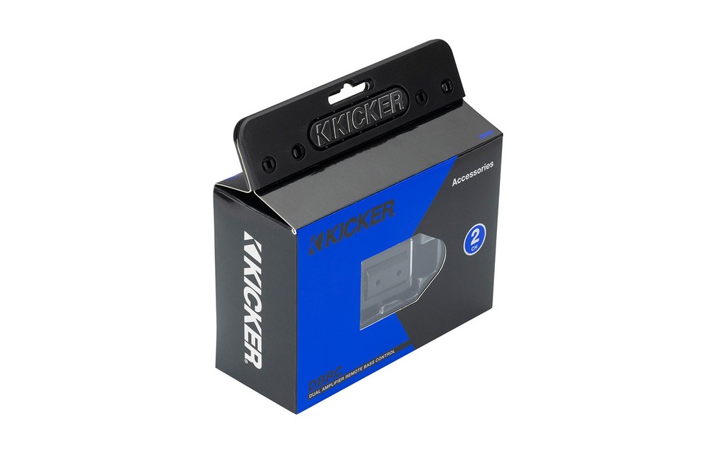 Kicker 51DBRC Dual Bass Remote for Kicker Amplifiers/Powered Subs+Backpack DBRC