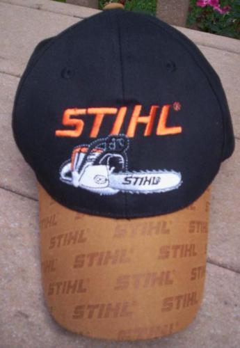 STIHL black adjustable ball cap / hat