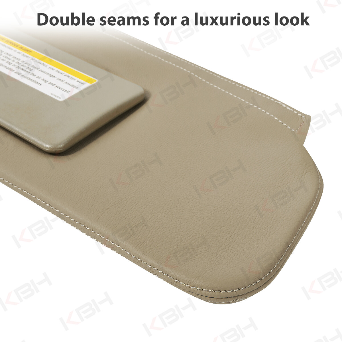 Sun Visor Replacement Cover Leather 95-99 Chevy Tahoe Suburban Yukon Beige Tan