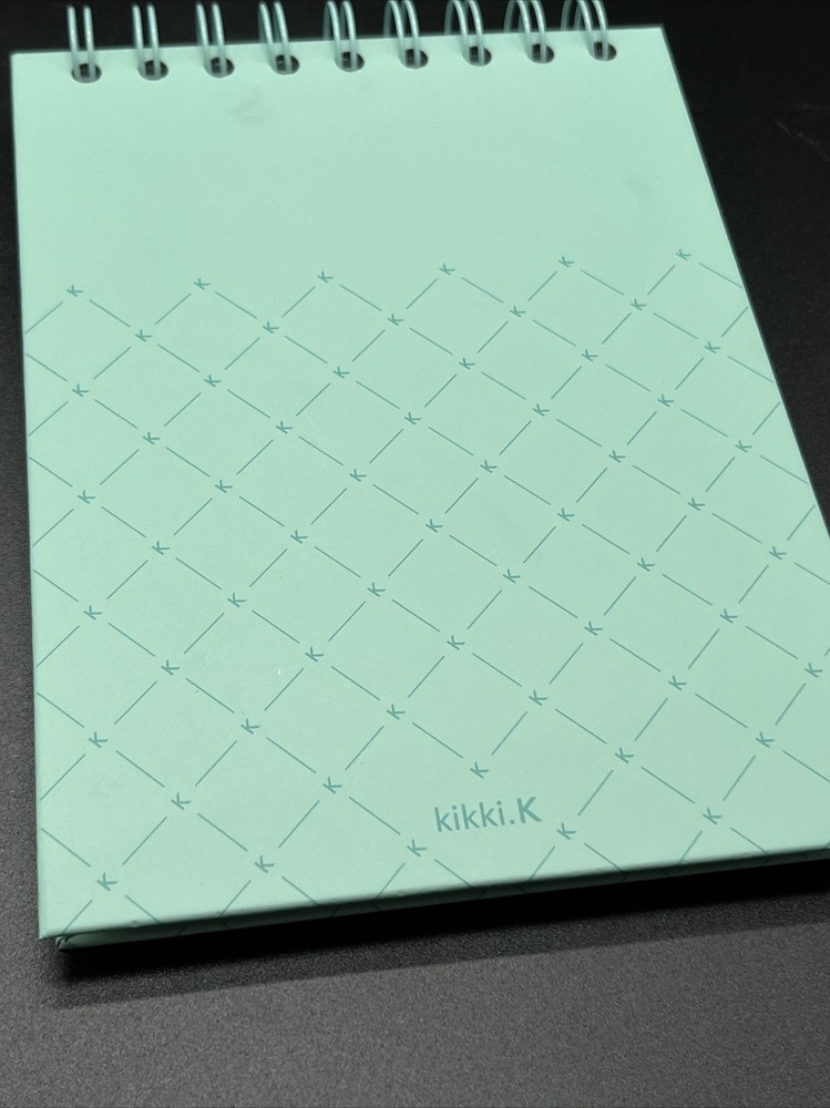 Kikki K B6 Everything Notepad Blank Essentials Seafoam Color @CS
