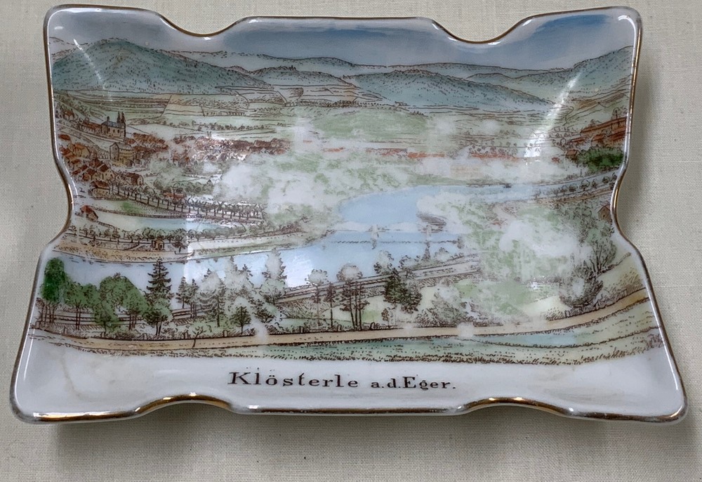 TK THUN Ashtray Trinket Dish KLOSTERLE a.d. Eger