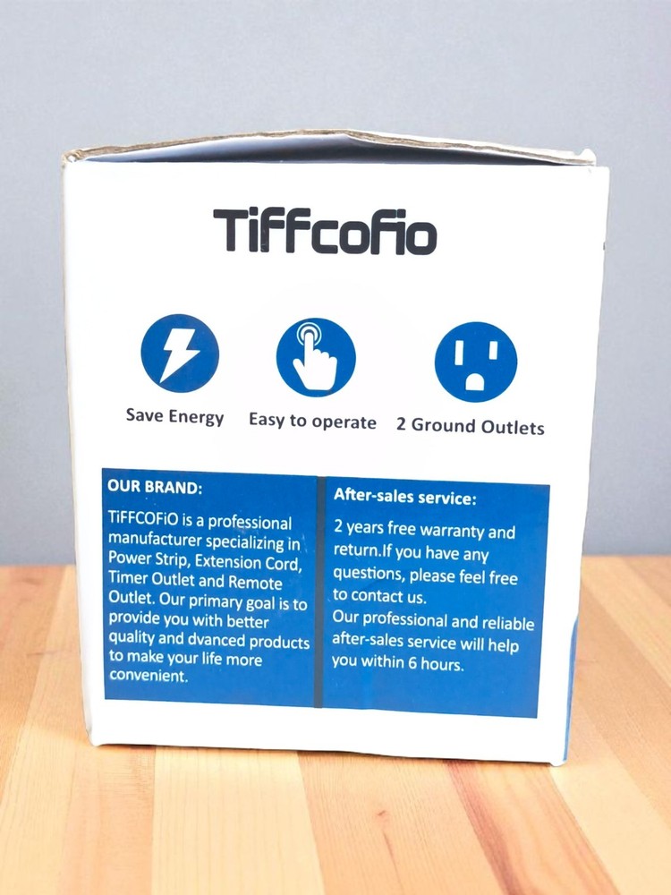 Tiffcofio Indoor Digital Light Timer, 7 Day Programmable Plug in Outlet MH-269