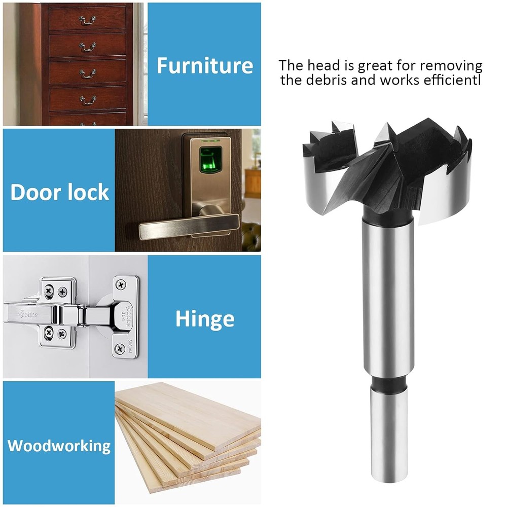 15mm Forstner Bit, Drill Bit for Wood, Bits Ø