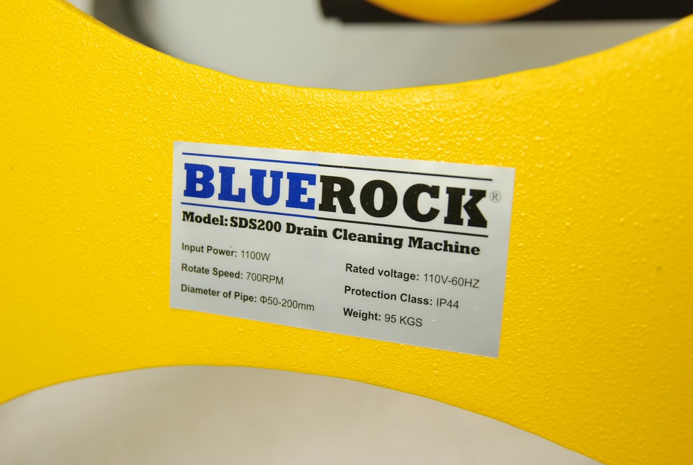 BLUEROCK ® SDS200 2"-8" Sectional Drain Clean Machine Snake Kit