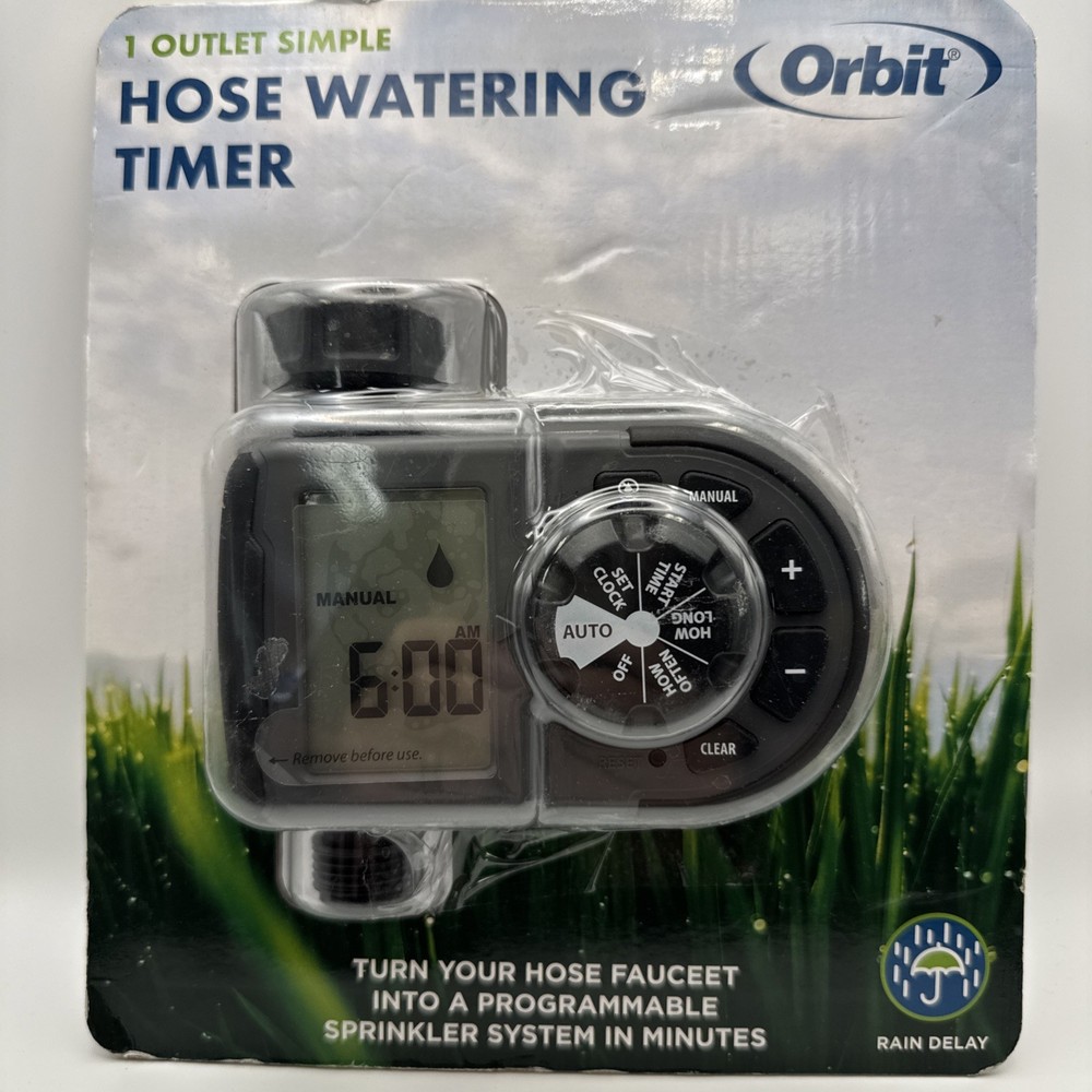 Orbit One-Outlet Hose Faucet Electronic Programmable Timer - 56619-04