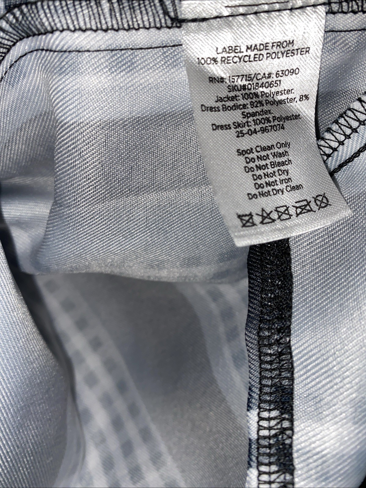 Wednesday Addams Gothic Black Nevermore Academy Girls Uniform Costume youth L