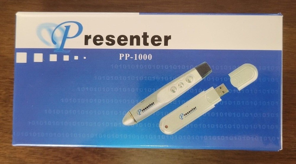 Presenter PP-1000 Black New With Case Presentation Remote