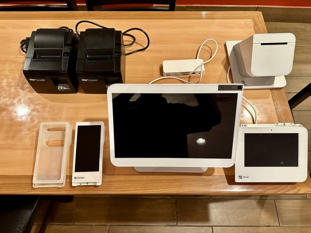 Complete Clover POS With Register With Clover FLEX And 2 Bluetooth Printers