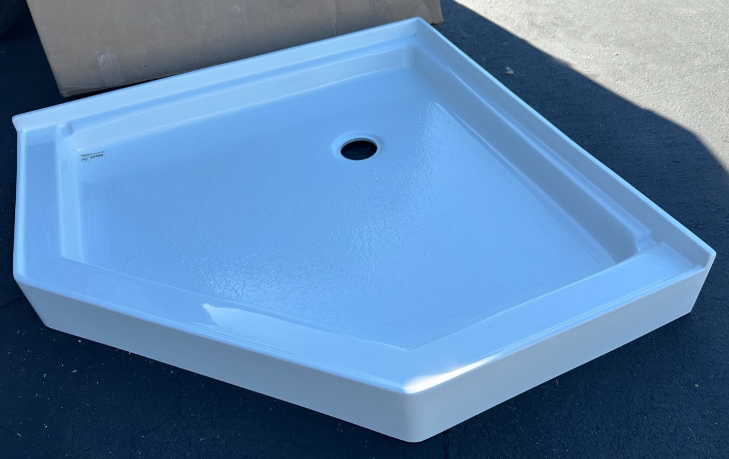 Florestone 30383825 - 38F NEO Angle Shower base, 38" x 38" - White