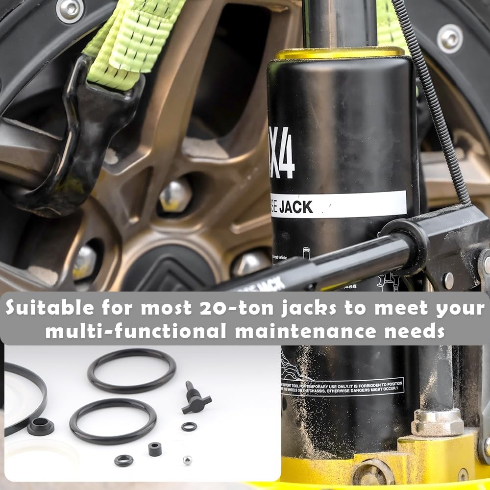 20 Ton Hydraulic Jack Oil Seal Kit Vertical Jack Full Repair Tool Set 20 Ton