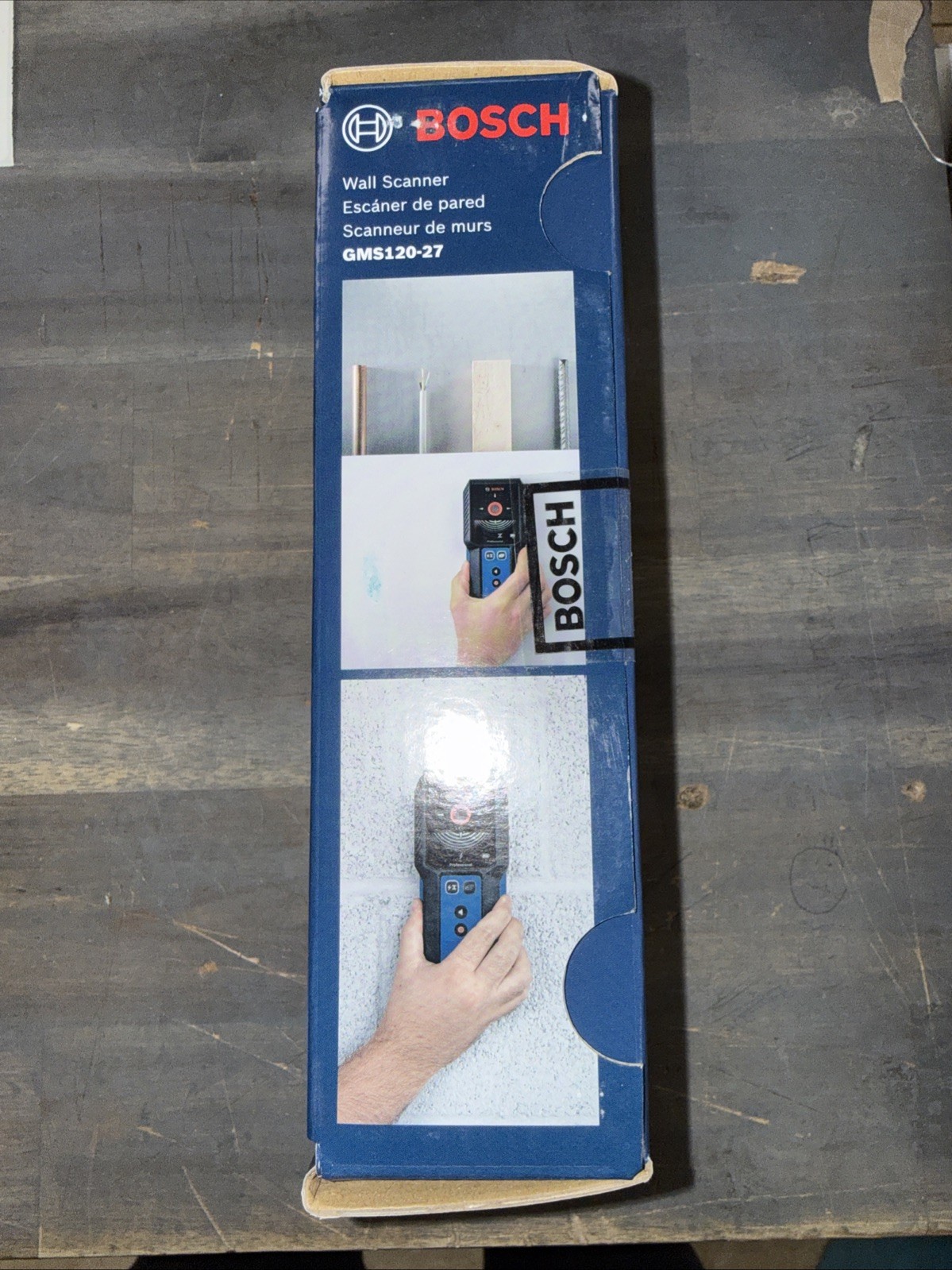 Bosch 4-in Scan Depth Electric/Metal/Wood Finder GMS120-27 [Brand New]