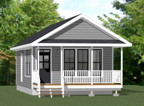 18x30 Tiny House -- 540 sq ft -- PDF Floor Plan - Model 5