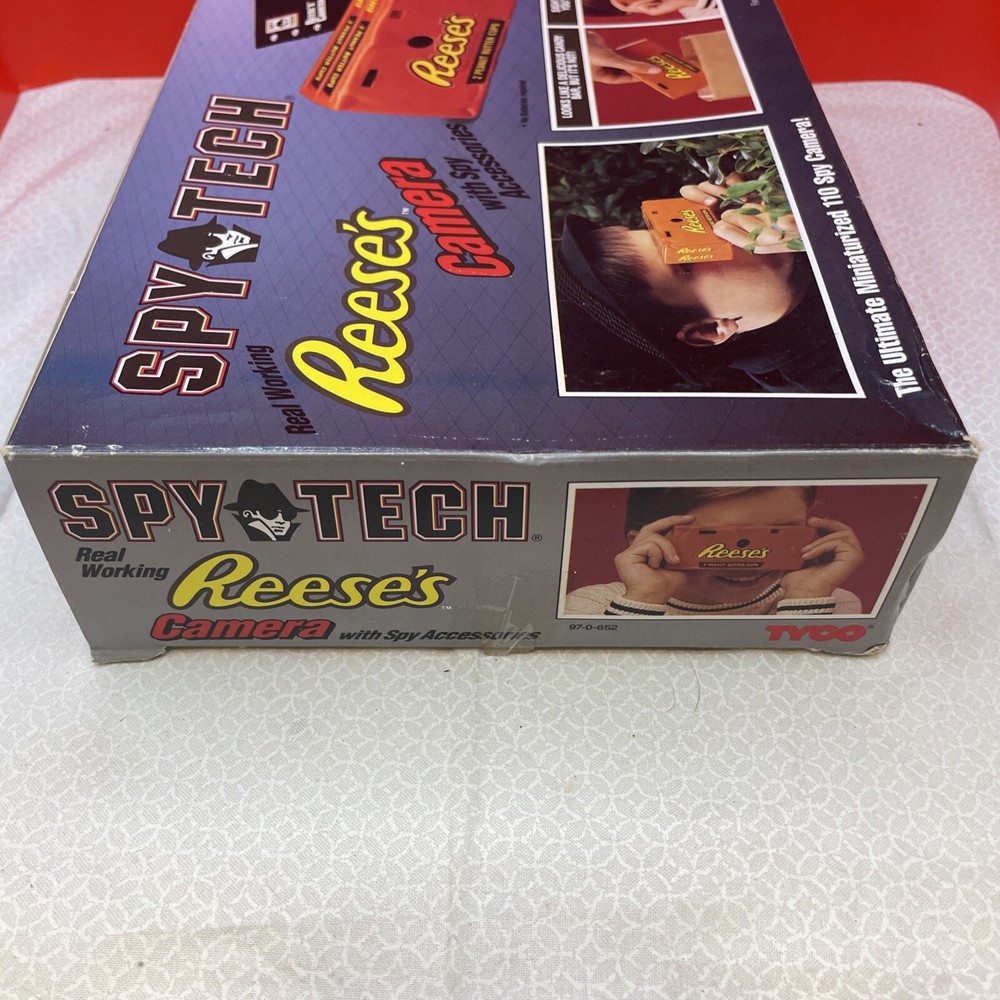 Tyco Spy Tech Reece’s Spy Camera “With Box” Complete Vintage 1992 ⭐️