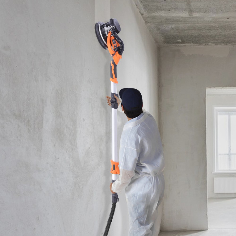 Electric Ceiling Wall Sander Electric Dustless Drywall Sanding Machine Variable
