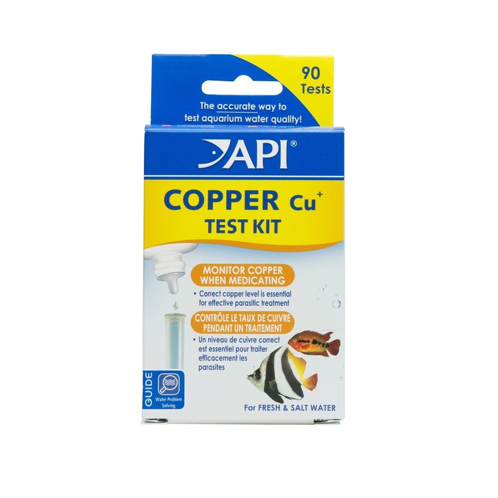 API COPPER TEST KIT 90-Test Aquarium Water Test Kit 90 test