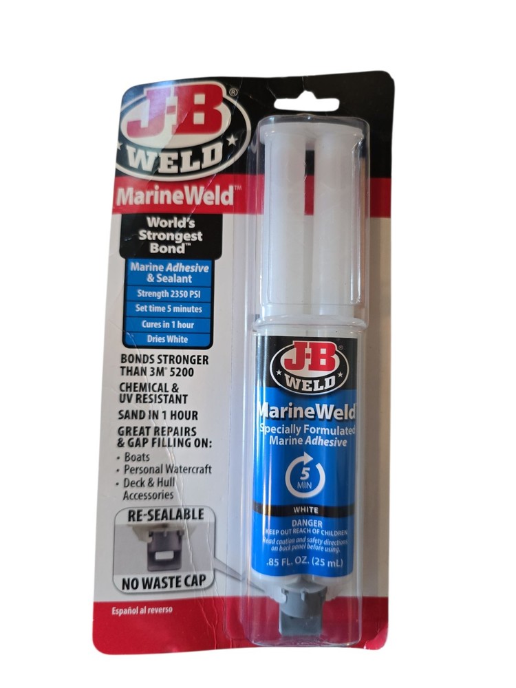 MarineWeld 25 ml 0.85 fl. oz. Epoxy Adhesive