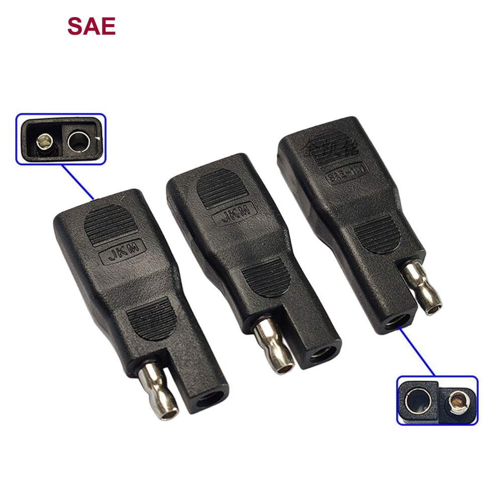 10x SAE Solar Panel Polarity Reverse Extension Cable Quick Disconnect Connector